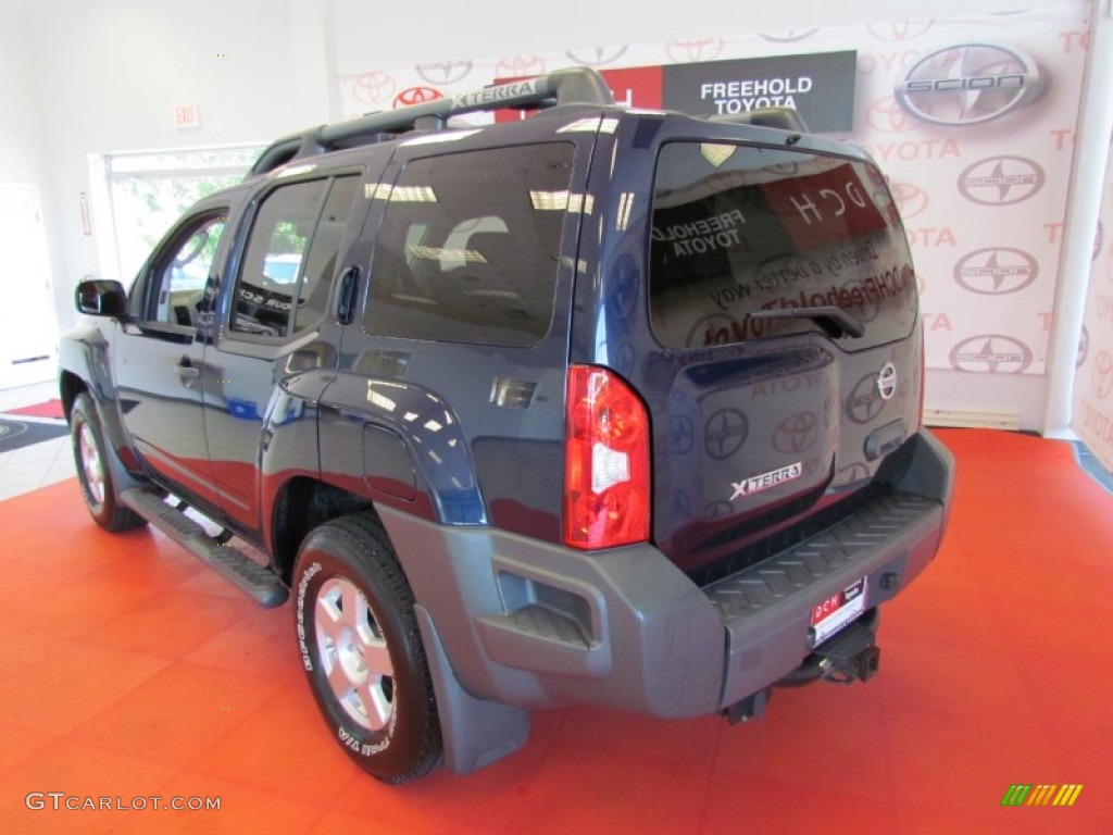 2008 Xterra S 4x4 - Midnight Blue / Charcoal photo #6