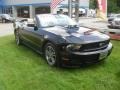 2010 Black Ford Mustang V6 Premium Convertible  photo #1