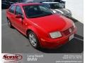 Tornado Red 2001 Volkswagen Jetta GLX VR6 Sedan