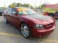 2006 Inferno Red Crystal Pearl Dodge Charger SE  photo #4