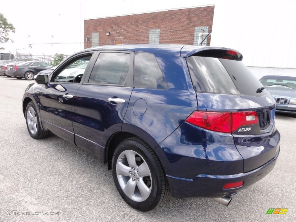 2009 RDX SH-AWD - Royal Blue Pearl / Taupe photo #11