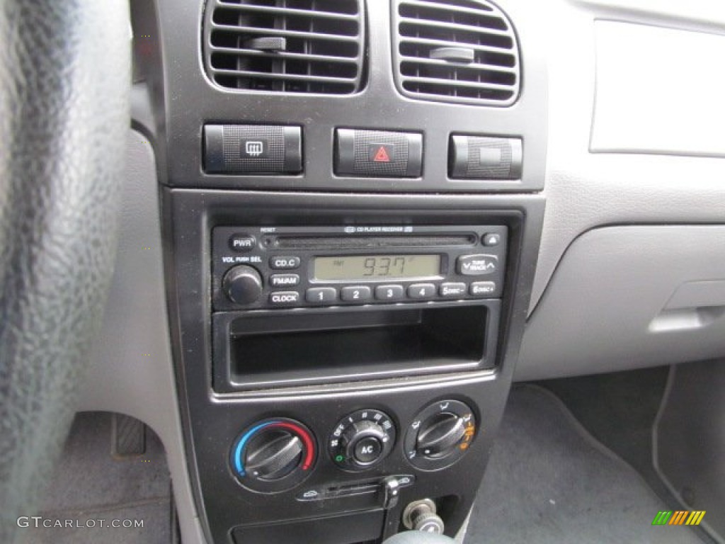 2001 Rio Sedan - Emerald Green / Gray photo #14