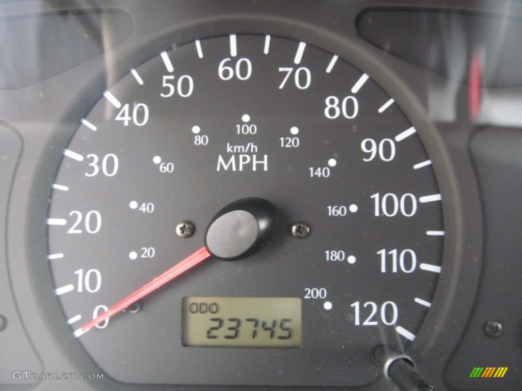 2001 Rio Sedan - Emerald Green / Gray photo #25