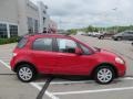 2011 Vivid Red Suzuki SX4 Crossover AWD  photo #2