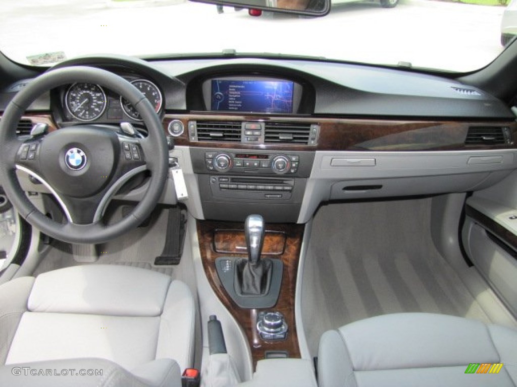 2009 3 Series 335i Convertible - Titanium Silver Metallic / Grey photo #3