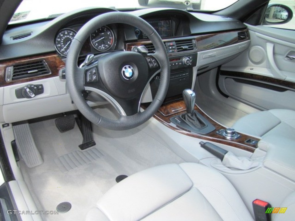 2009 3 Series 335i Convertible - Titanium Silver Metallic / Grey photo #13