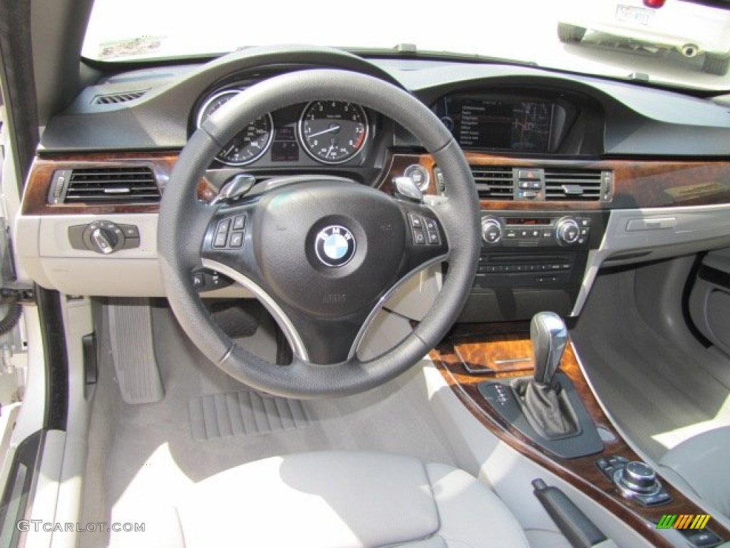 2009 3 Series 335i Convertible - Titanium Silver Metallic / Grey photo #14
