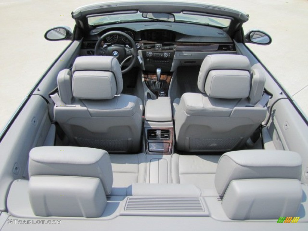 2009 3 Series 335i Convertible - Titanium Silver Metallic / Grey photo #29