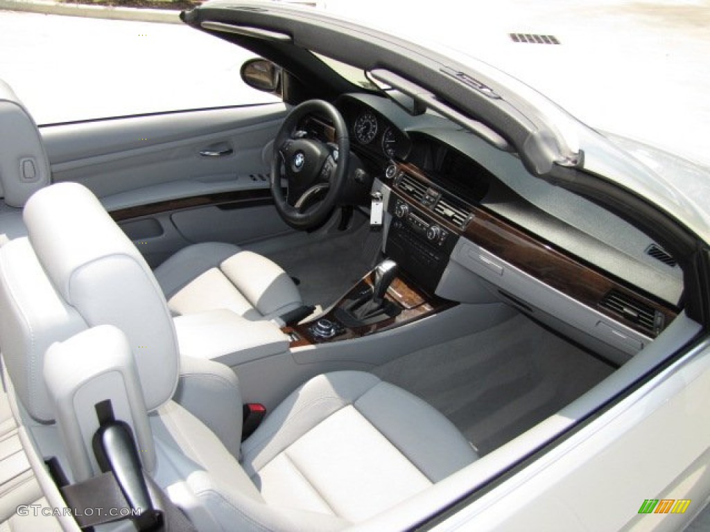 2009 3 Series 335i Convertible - Titanium Silver Metallic / Grey photo #30