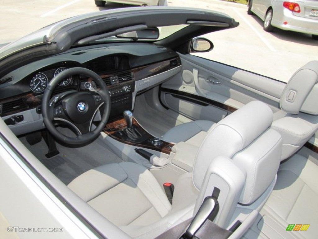 2009 3 Series 335i Convertible - Titanium Silver Metallic / Grey photo #33