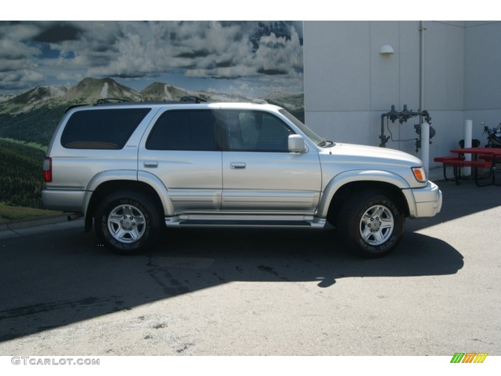 1999 4Runner Limited - Millennium Silver Metallic / Gray photo #2