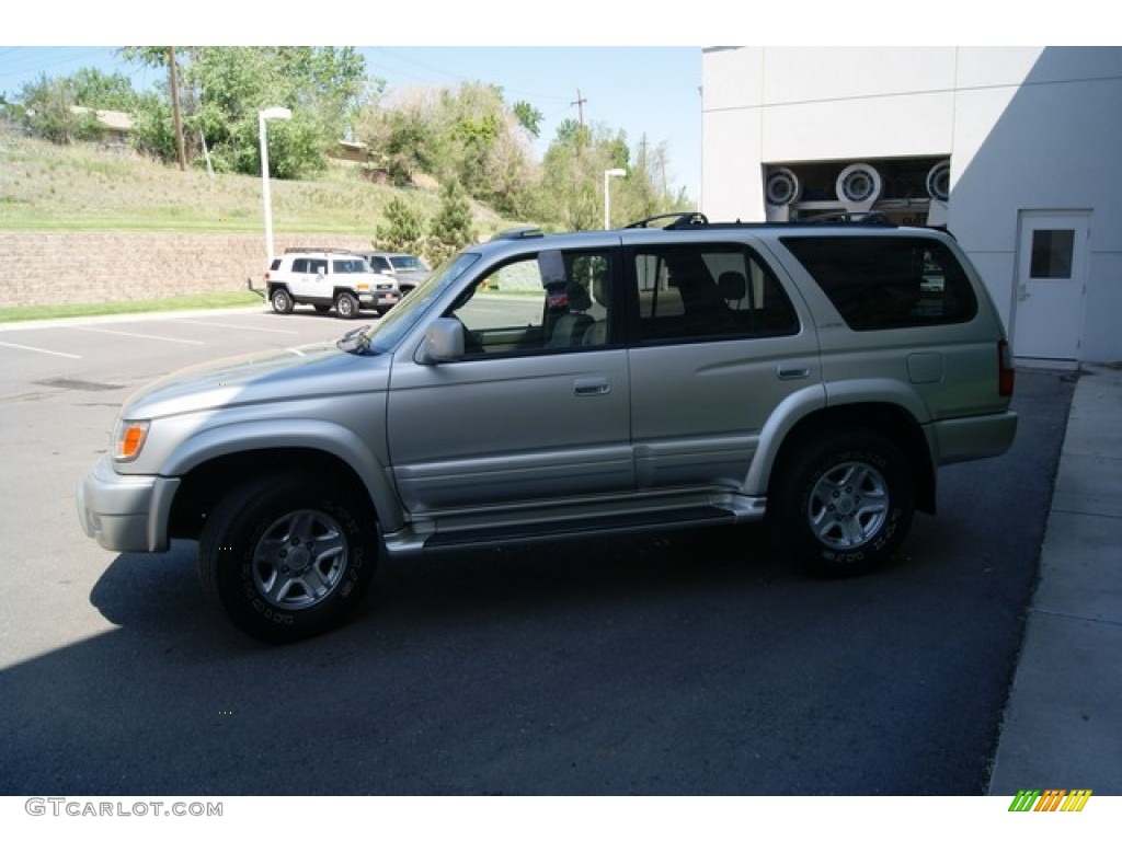 1999 4Runner Limited - Millennium Silver Metallic / Gray photo #3