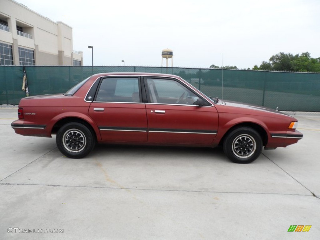 Medium Garnet Red Metallic 1992 Buick Century Special Sedan Exterior Photo #65214835