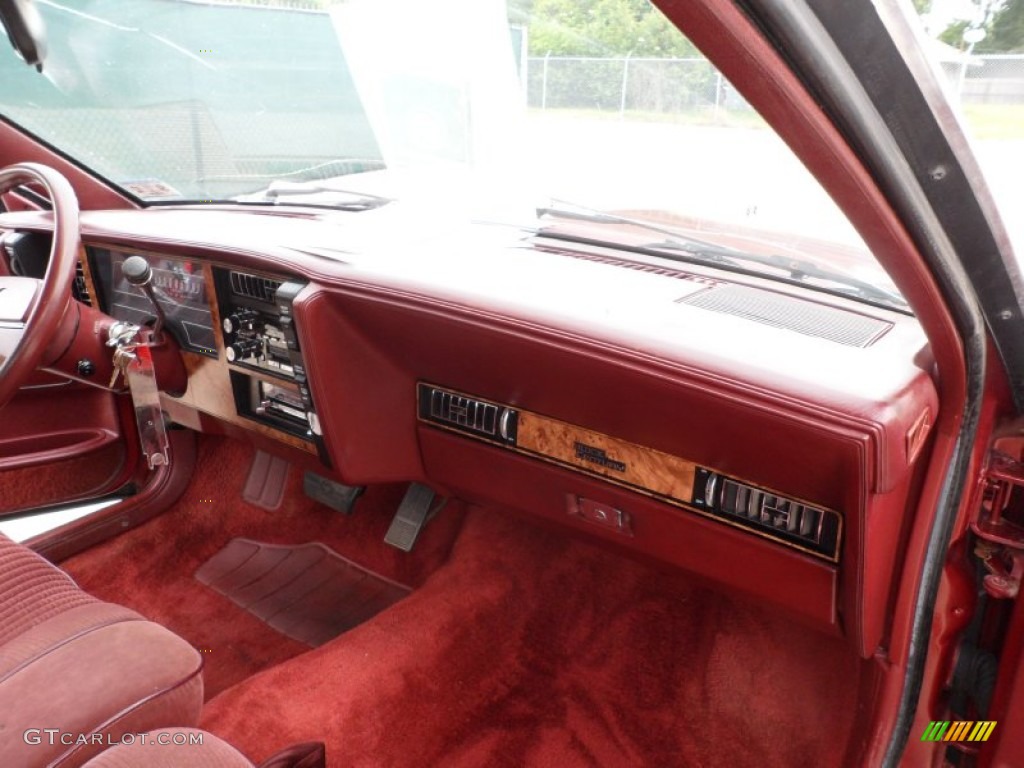 Red Interior 1992 Buick Century Special Sedan Photo #65215030