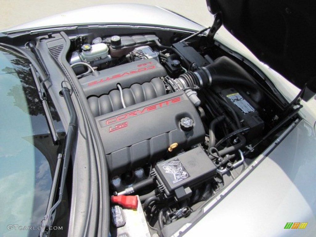 2007 Corvette Coupe - Machine Silver Metallic / Ebony photo #39