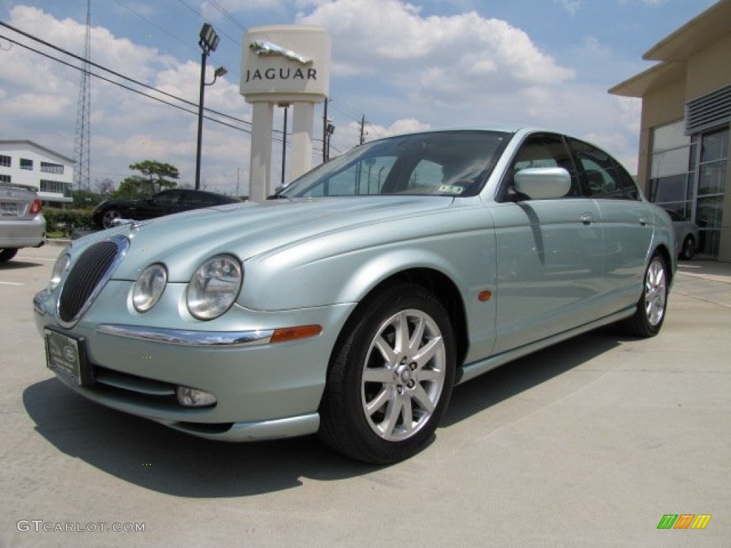 2001 S-Type 4.0 - Seafrost / Ivory photo #5