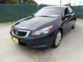 2008 Royal Blue Pearl Honda Accord EX-L Sedan  photo #7