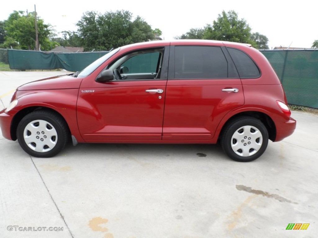 2006 PT Cruiser Touring - Inferno Red Crystal Pearl / Pastel Slate Gray photo #6