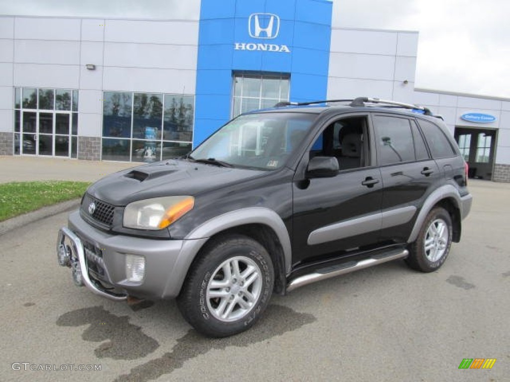2003 RAV4 4WD - Graphite Gray Pearl / Gray photo #1