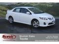 2012 Super White Toyota Corolla S  photo #1