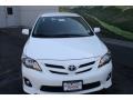 2012 Super White Toyota Corolla S  photo #2