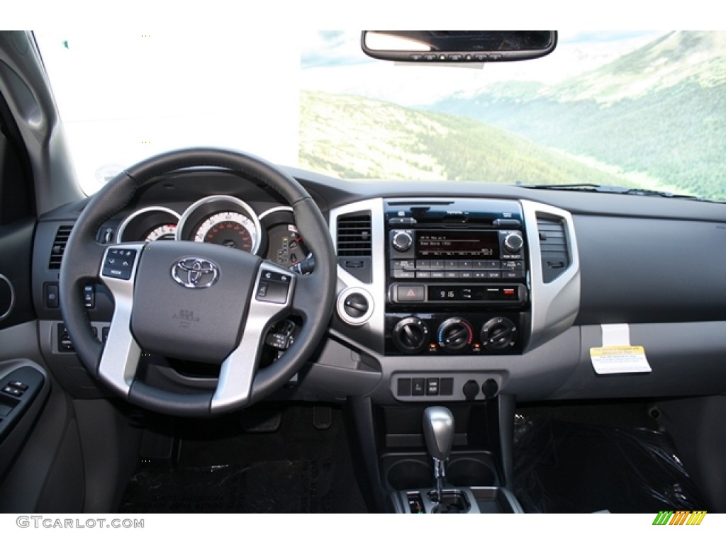 2012 Tacoma V6 TRD Double Cab 4x4 - Pyrite Mica / Graphite photo #8