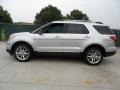 2013 Ingot Silver Metallic Ford Explorer XLT  photo #6