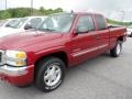 2006 Sport Red Metallic GMC Sierra 1500 SLE Extended Cab 4x4  photo #1