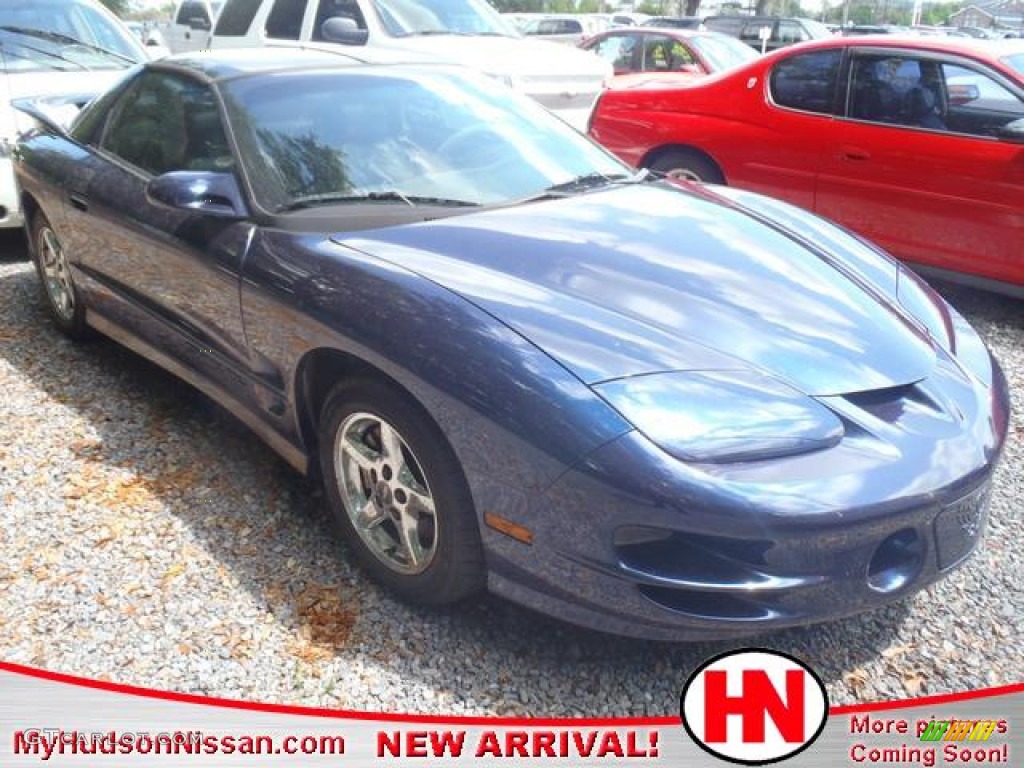 2000 Firebird Trans Am Coupe - Navy Blue Metallic / Ebony photo #1