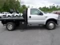 2005 Silver Metallic Ford F350 Super Duty XL Regular Cab 4x4 Stake Truck  photo #1