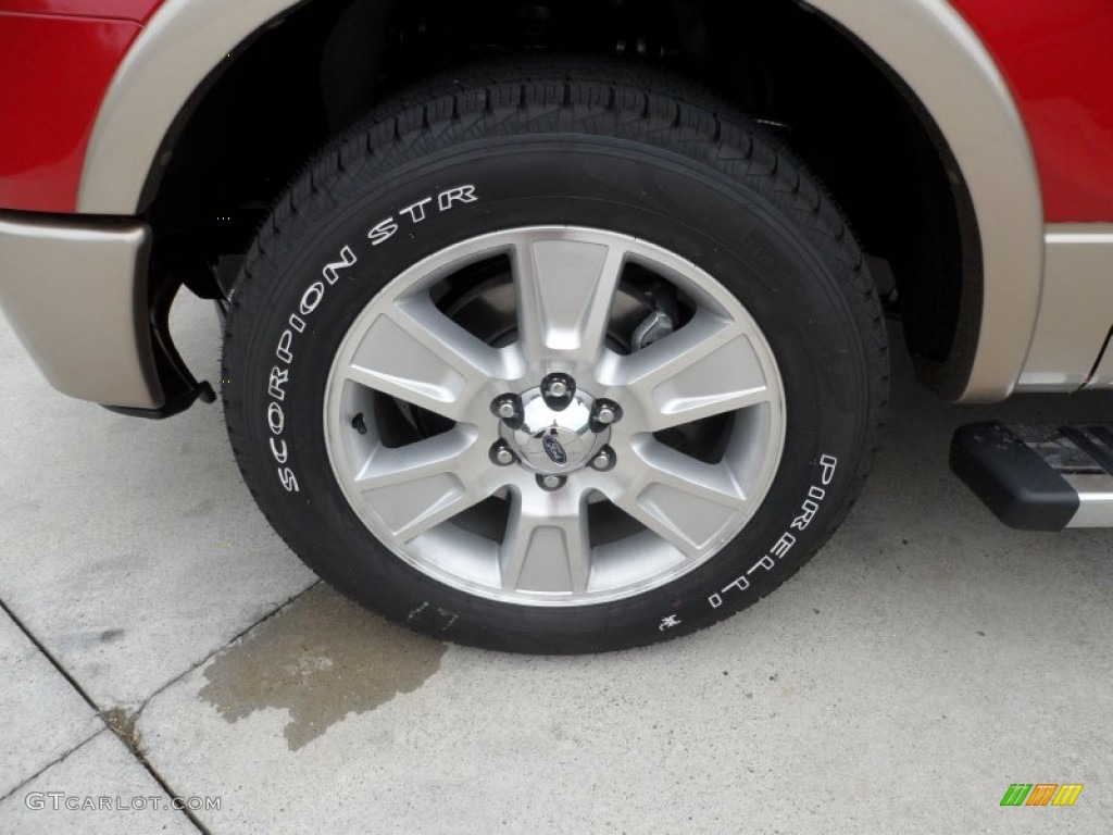 2012 Ford F150 Lariat SuperCrew Wheel Photo #65220442