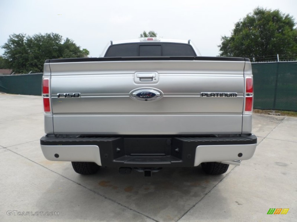Ingot Silver Metallic 2012 Ford F150 Platinum SuperCrew 4x4 Exterior Photo #65220997