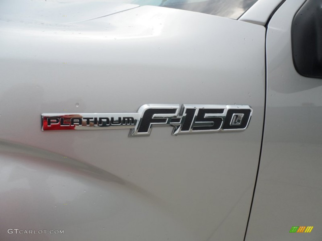 2012 Ford F150 Platinum SuperCrew 4x4 Marks and Logos Photo #65221045
