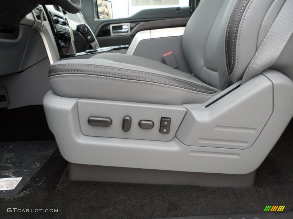 2012 Ford F150 Platinum SuperCrew 4x4 Front Seat Photo #65221140