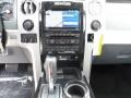 Platinum Steel Gray/Black Leather Controls Photo for 2012 Ford F150 #65221159