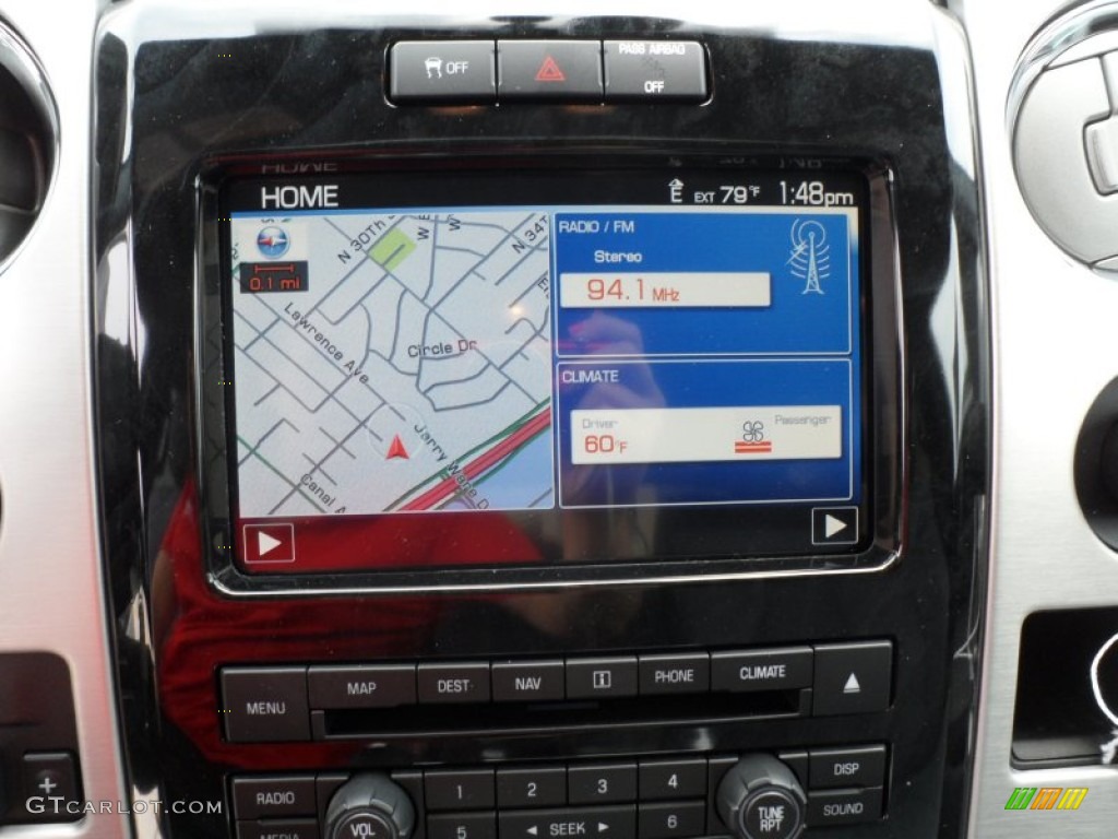 2012 Ford F150 Platinum SuperCrew 4x4 Navigation Photo #65221165