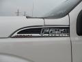 2012 White Platinum Metallic Tri-Coat Ford F250 Super Duty Lariat Crew Cab 4x4  photo #12