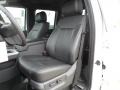 2012 White Platinum Metallic Tri-Coat Ford F250 Super Duty Lariat Crew Cab 4x4  photo #25