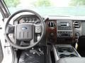 2012 White Platinum Metallic Tri-Coat Ford F250 Super Duty Lariat Crew Cab 4x4  photo #27