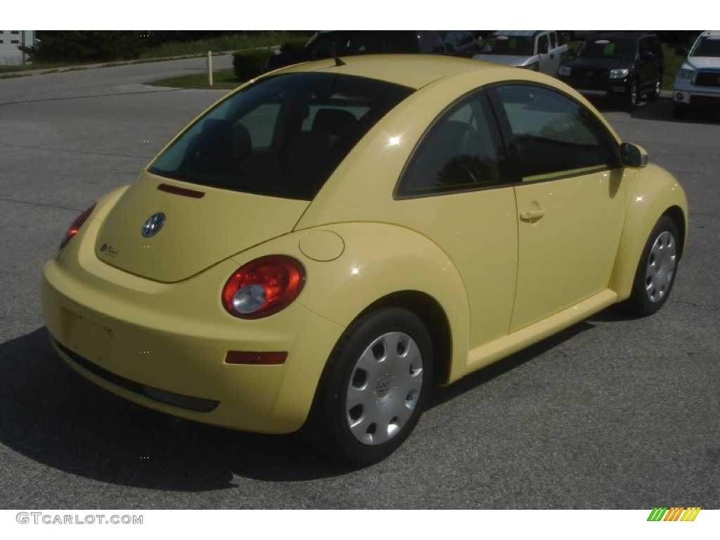 2010 New Beetle 2.5 Coupe - Sunflower Yellow / Black photo #32