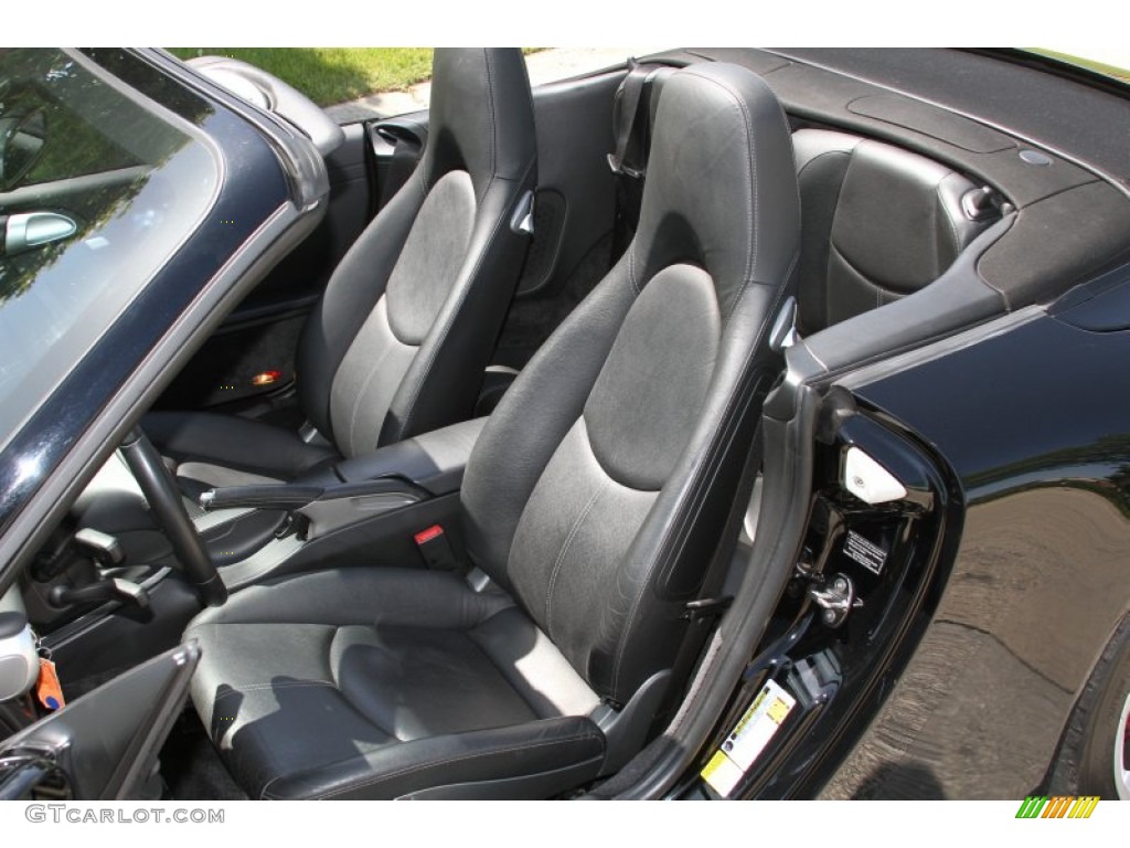 Black Interior 2009 Porsche 911 Carrera S Cabriolet Photo #65223318