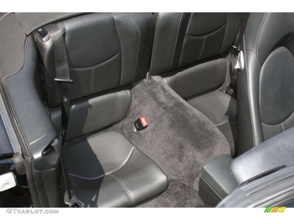 Black Interior 2009 Porsche 911 Carrera S Cabriolet Photo #65223379