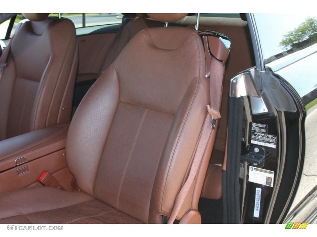 2010 CL 550 4Matic - Black / Cognac/Black photo #26