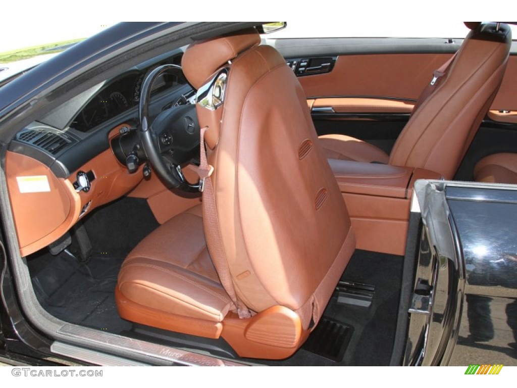 2010 CL 550 4Matic - Black / Cognac/Black photo #29