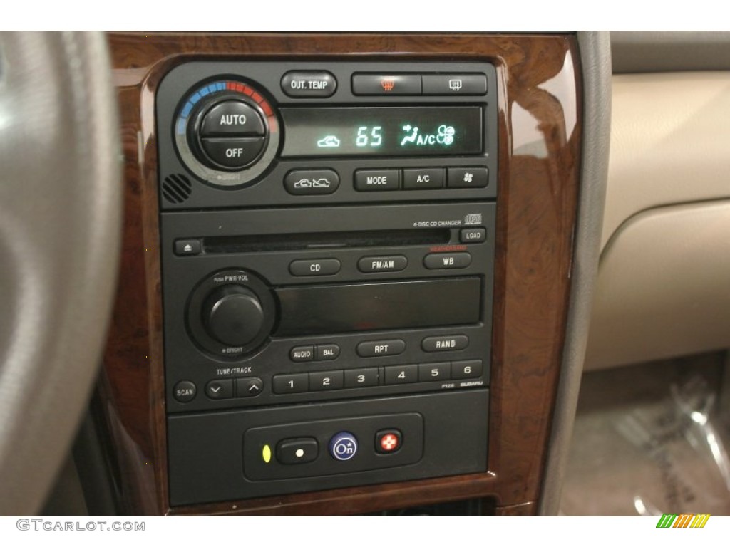 2004 Subaru Outback H6 3.0 Sedan Controls Photo #65223973