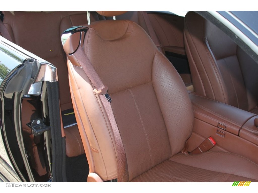 2010 CL 550 4Matic - Black / Cognac/Black photo #34