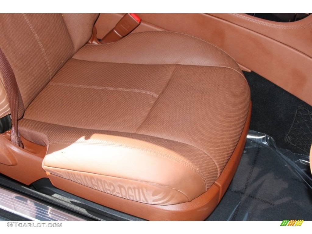 2010 CL 550 4Matic - Black / Cognac/Black photo #35