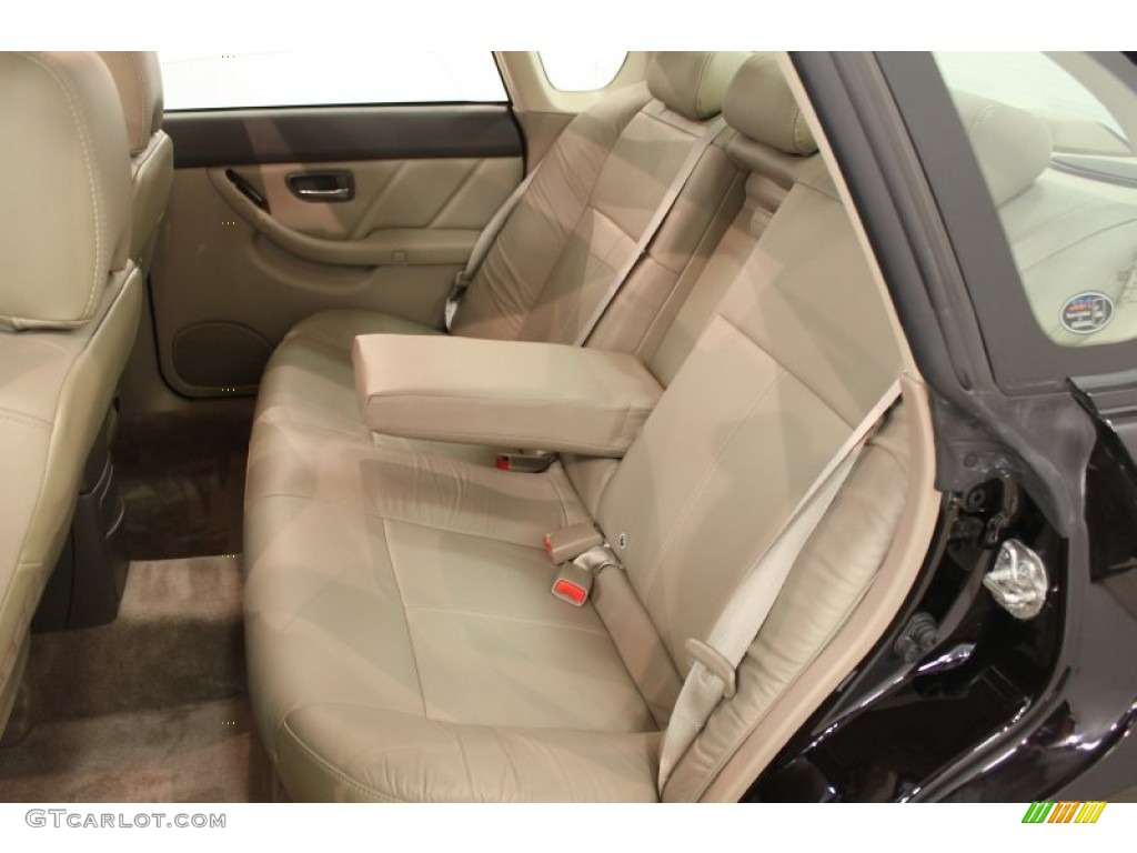 2004 Outback H6 3.0 Sedan - Black Granite Pearl / Beige photo #21