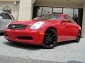 2006 Laser Red Pearl Infiniti G 35 Coupe  photo #2