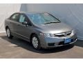 Polished Metal Metallic - Civic DX-VP Sedan Photo No. 6